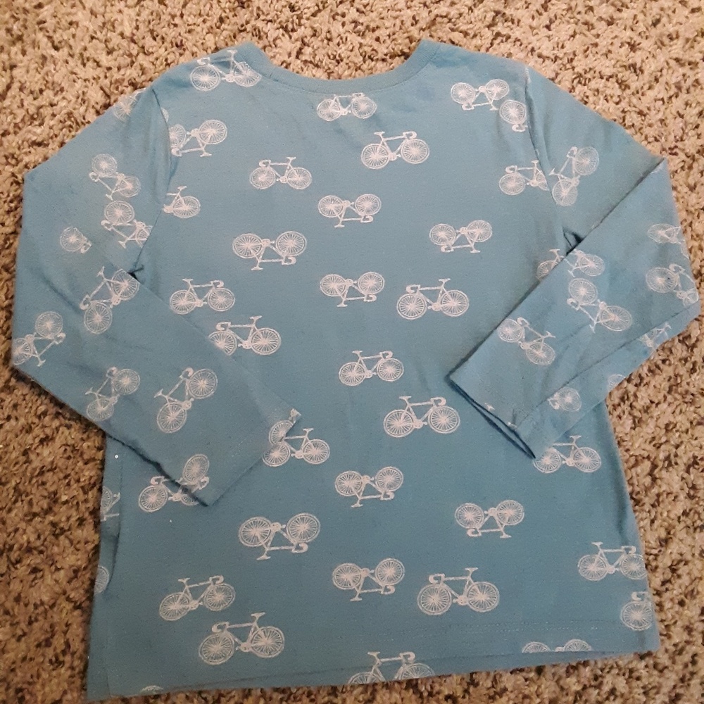 BOYS OLD NAVY BICYCLE GRAPHIC TEE